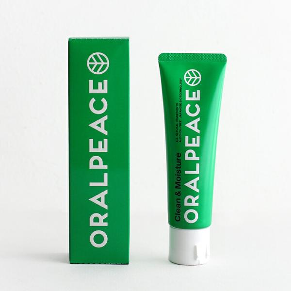 歯磨き粉 口腔ケア ジェル 歯周病 天然由来 研磨剤無配合 80g ORALPEACE オーラルピー...