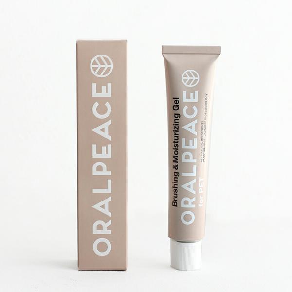 ペット マウスケア 歯磨き粉 口腔ケア 犬 猫 ジェル 歯周病 天然由来 無添加 80g ORALP...