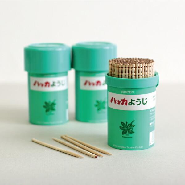 北見ハッカ通商ハッカようじ つまようじ ミント 爽やか 白樺 北海道北見市