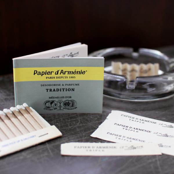 お香 紙 おしゃれ 芳香剤 フランス パピエダルメニイ トリプル トラディショナル ブックレット