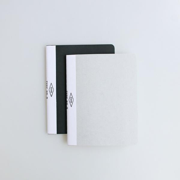 ノート 中綴じ メモ帳 おしゃれ 無地 60ページ シンプル BLANK NOTE S  MUCU ...