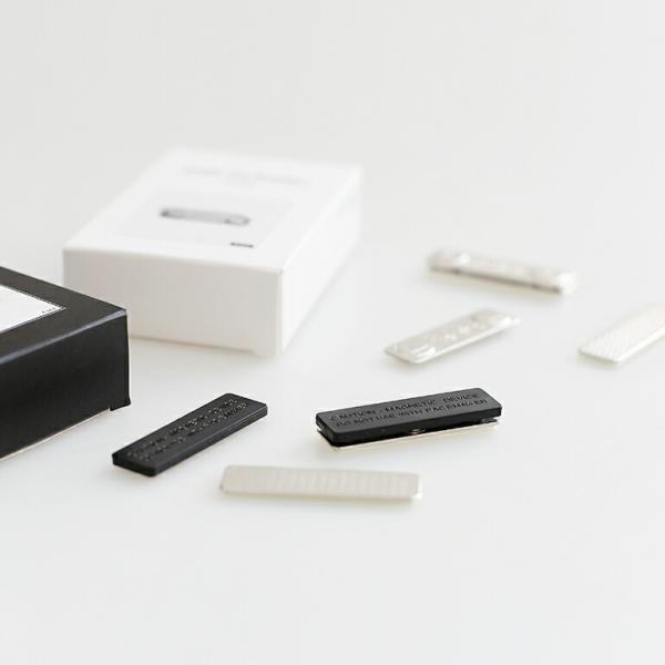 マグネット ネームプレート 強力 ステンレス シンプル DETAIL ディテール Name Tag ...