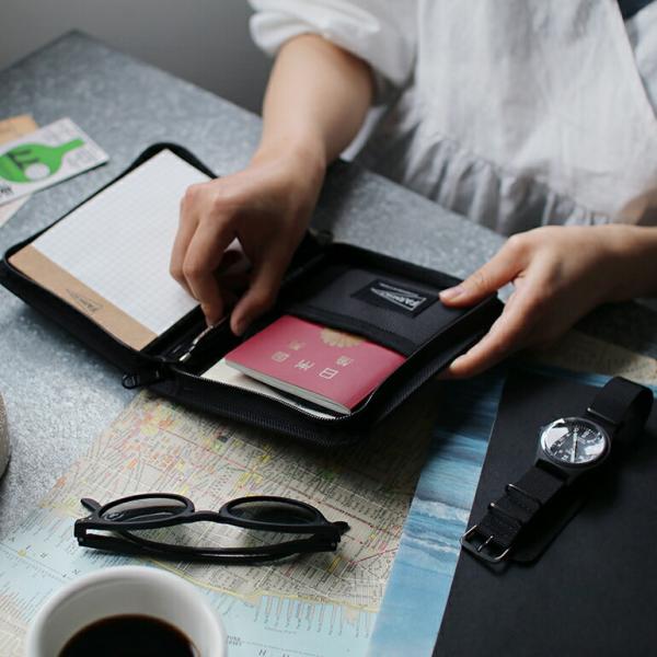 FARM HUT ファームハット トラベリングオーガナイザー (A6メモパッド付)