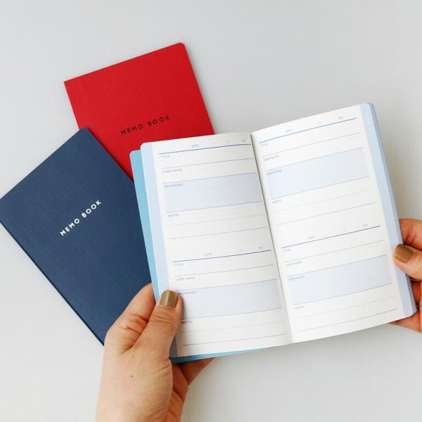 パスワードブック メモ ノート コンパクト ハイタイド HIGHTIDE