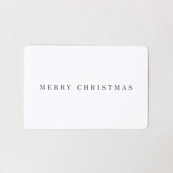 ポストカード メッセージカード メリークリスマス お礼 シンプル 金付け ラッピング 中川政七商店 ...