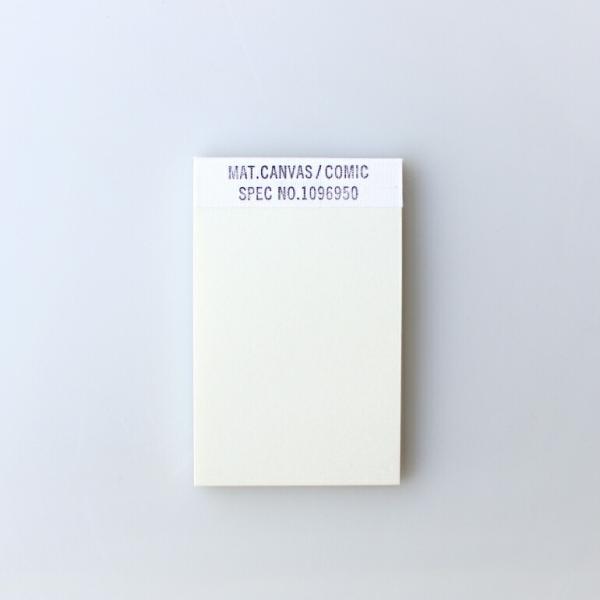 メモパッド メモ帳 手のひらサイズ ポケットサイズ 無地 50枚 コミック紙 シンプル MUCU ム...