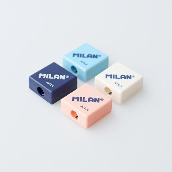 鉛筆削り ミニ 手動 持ち運び ミラン MILAN シャープナー 1918シリーズ