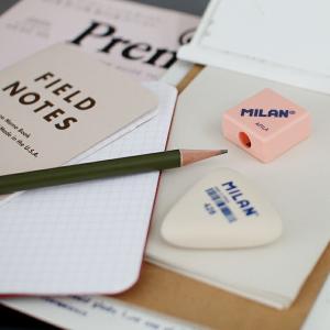 鉛筆削り ミニ 手動 持ち運び ミラン MIL...の詳細画像1