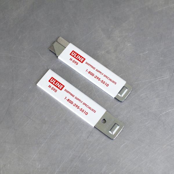 カッターナイフ 小型 薄型 スライド式 ユーライン ULINE