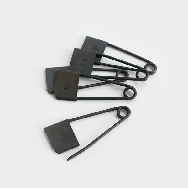 安全ピン ピンブローチ アンティーク おしゃれ ナンバリング ランドリーピン (1点販売)