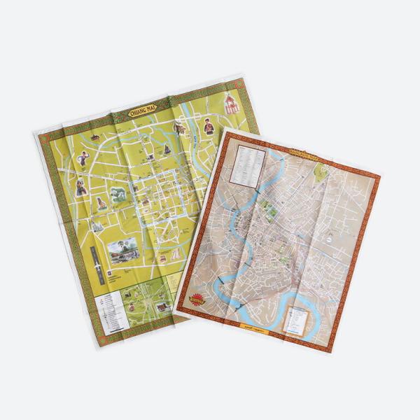 ハンカチ 地図 大判 タペストリー タイ チェンマイ バンコク おしゃれ デッドストック BUFF ...