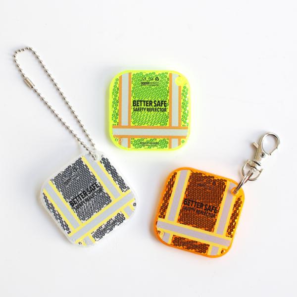 キーホルダー リフレクター 反射板 フィンランド 反射性能2倍 ANAHEIM アナハイム Doom...