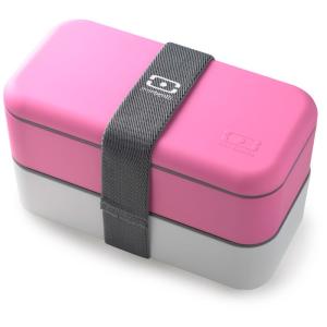 弁当箱 monbento 2段 ランチボックス モンベント Bento box ピンク