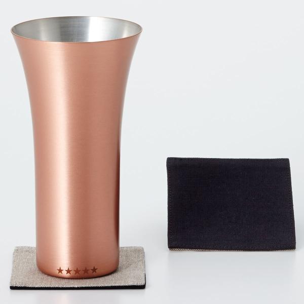 銅製タンブラー WDH 純銅製タンブラー 銅製ビールグラス 銅製ビアグラス 銅製カップ 銅製タンブラ...