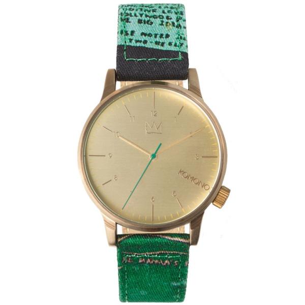 腕時計 KOMONO 腕時計 WINSTON バスキア UNTITLED リストウォッチ コモノ 腕...