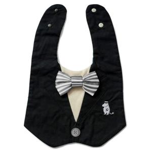 出産祝い amabro MOOMIN BABY BIB＆RATTLE パッケージ入り 出産お祝いギフト アマブロ ムーミンパパ｜cdf