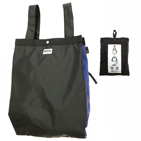 エコバッグ ルートート セオルーショッパー レジバッグ 2WAY リュックタイプ コンパクト収納 折...