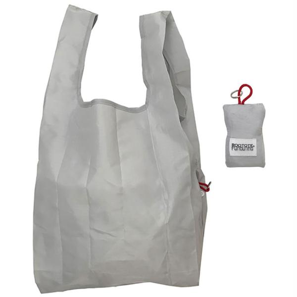 エコバッグ ルートート ルーショッパー レイジー 12リットル ポータブルエコバッグ 携帯 リング付...