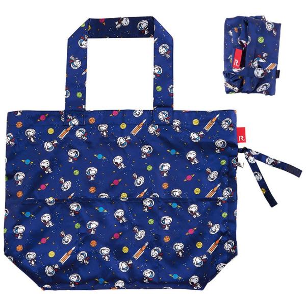 エコバッグ ルートート SN.フリンク ピーナッツ スヌーピー 折りたたみ ポータブル 折りたたみ ...