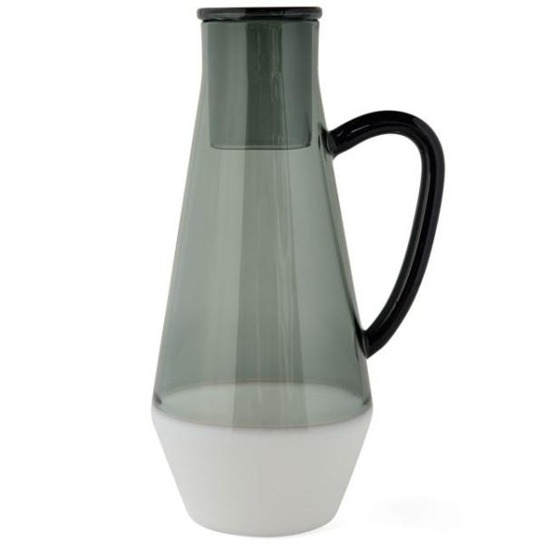 ピッチャー amabro TWO TONE CARAFE 耐熱ガラス 水差し カラフェ デキャンタ ...