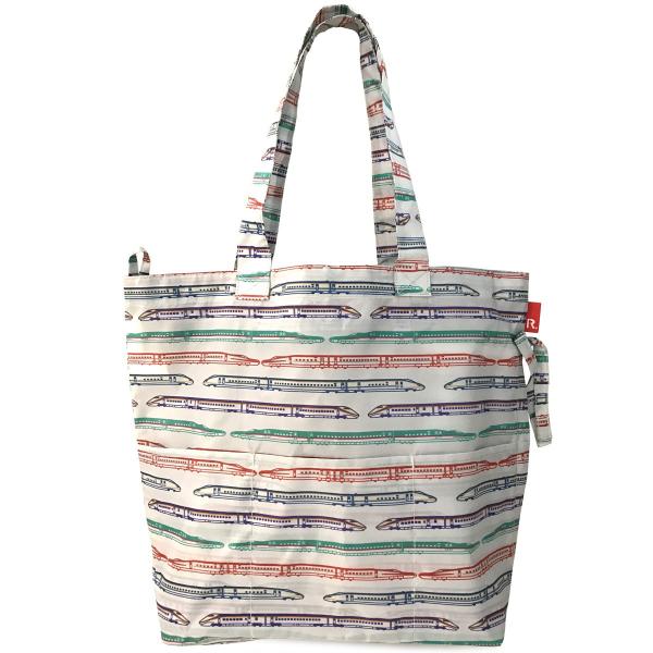 エコバッグ ルートート CJ.フリンク.JR東日本 電車 レジ袋 折りたたみ ショッピングバッグ R...