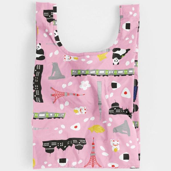 エコバッグ BAGGU 正規品 BABY BAGGU レジ袋 ポーチ付き 小さめサイズ 折りたたみ ...