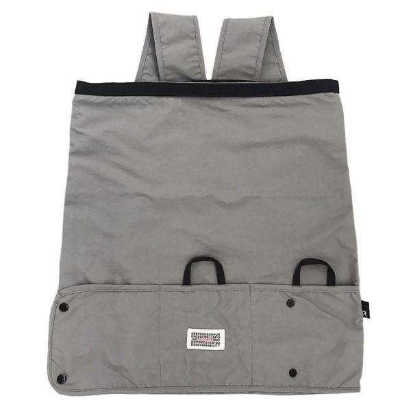 エコバッグ ルートート SN.マルクトートセオルー 背負えるエコバッグ 2WAYリュック 折りたたみ...