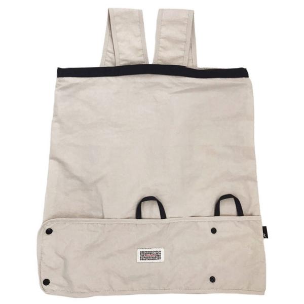 エコバッグ ルートート SN.マルクトートセオルー 背負えるエコバッグ 2WAYリュック 折りたたみ...