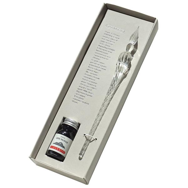 ガラスペン HERBIN ガラスペンつむぎ＆ミニインクセット フランス パリ 高級ペン 老舗ブランド...