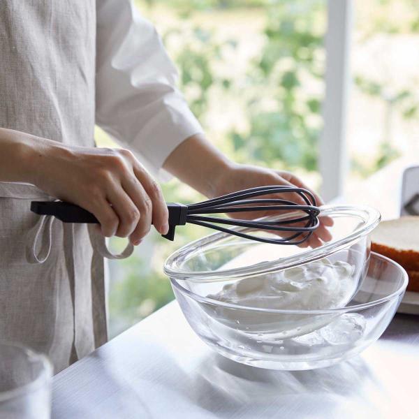 キッチンツール tower タワー シリコーンハンドル 泡だて器 先端浮く シリコン製 清潔 調理器...