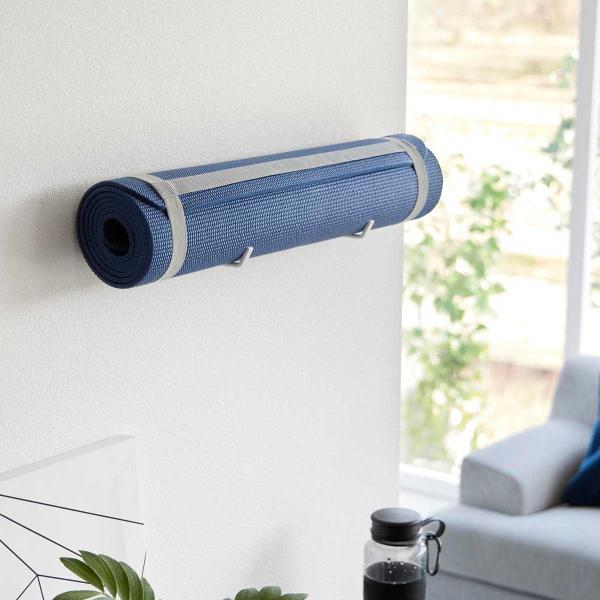 ヨガマットラック 正規品 tower タワー 石こうボード壁対応ウォールヨガマットハンガー 石膏ボー...