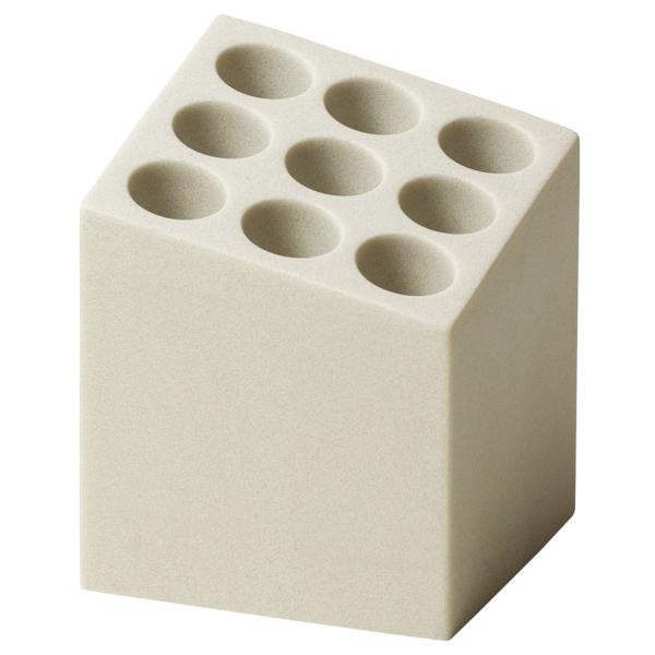 傘立て ideaco イデアコ 9本挿し傘立て キューブ ストーンサンドカラー 石調 スリム コンパ...