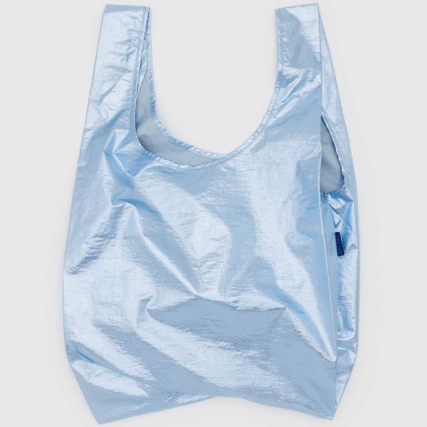 エコバッグ BAGGU バグゥ スタンダードバグゥ メタリック ポーチ付き レジ袋型エコバッグ 大き...