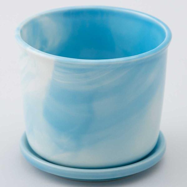 3号ポット 100percent MUG POT - Marble マーブル調 ギフト 多肉植物 植...