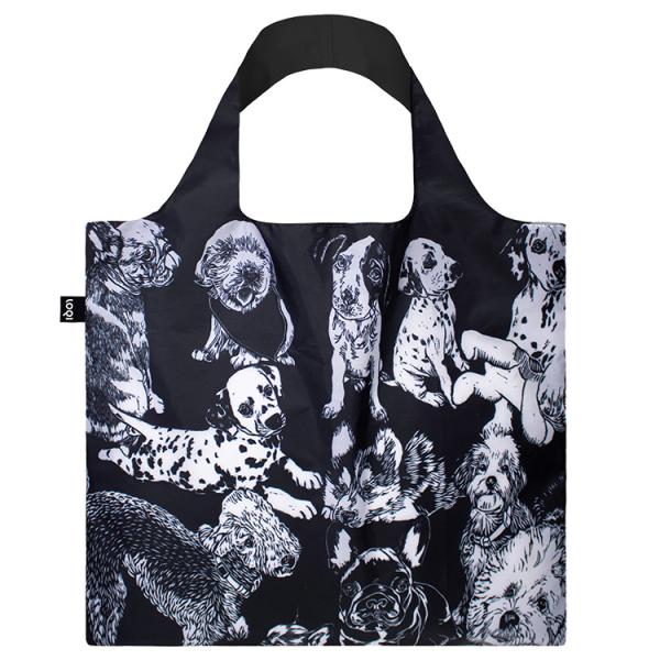 エコバッグ LOQI 正規品 Recycled Bag 撥水加工 トート型 大容量 折りたたみ ロー...