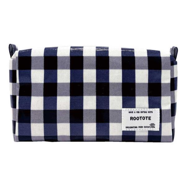 ポーチ ROOTOTE ルートート WR.ポーチ.ラミネート-Q 立体ポーチ ウィズルー 立体型 正...