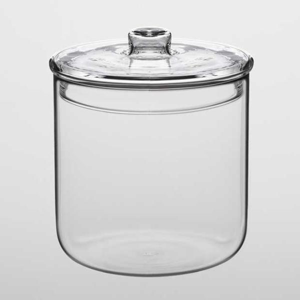 保存容器 TG 深澤直人 Heat-resistant Glass Storage Jar 600m...