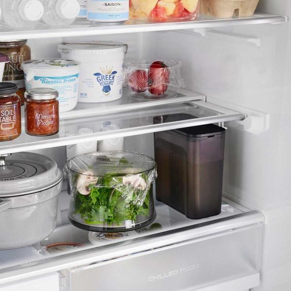 冷水ポット tower タワー 棚に入れられる冷水筒 1L 冷蔵庫 フィルター付き スリム 低め 冷...