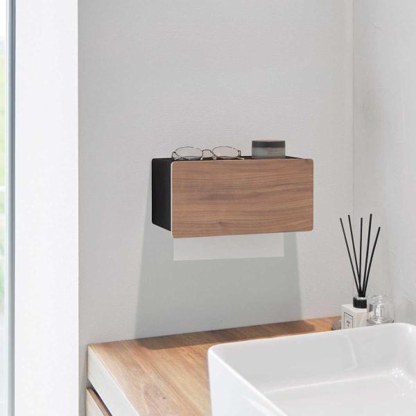 ペーパータオルホルダー RIN リン ウォールペーパータオルディスペンサー 石こうボード壁対応 ペー...