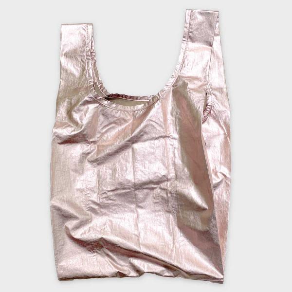 エコバッグ BAGGU バグゥ ベビーバグゥ メタリック ポーチ付き レジ袋型エコバッグ 小さめ 折...
