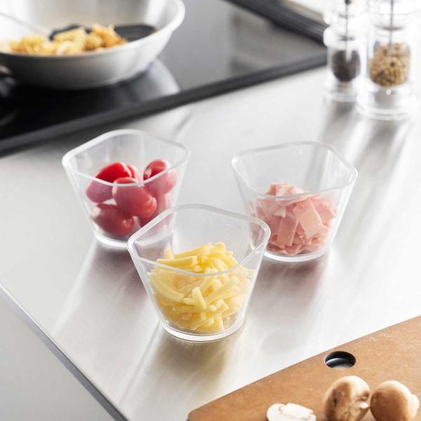 調理ボウル tower タワー 電子レンジ対応洗いやすい下ごしらえボウル S3個組 キッチンボウル ...