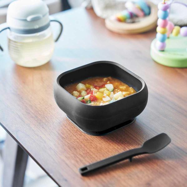 ベビー食器 tower タワー 吸盤付きシリコーンベビーフードボウル シリコン製 赤ちゃん 乳幼児 ...