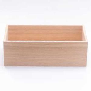 木箱 100percent HAKO - Medium 高級 小物入れ 深型 手作り 日本製 100...