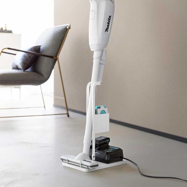 スティッククリーナースタンド tower タワー スティッククリーナー紙パック&amp;充電器収納スタンド ...
