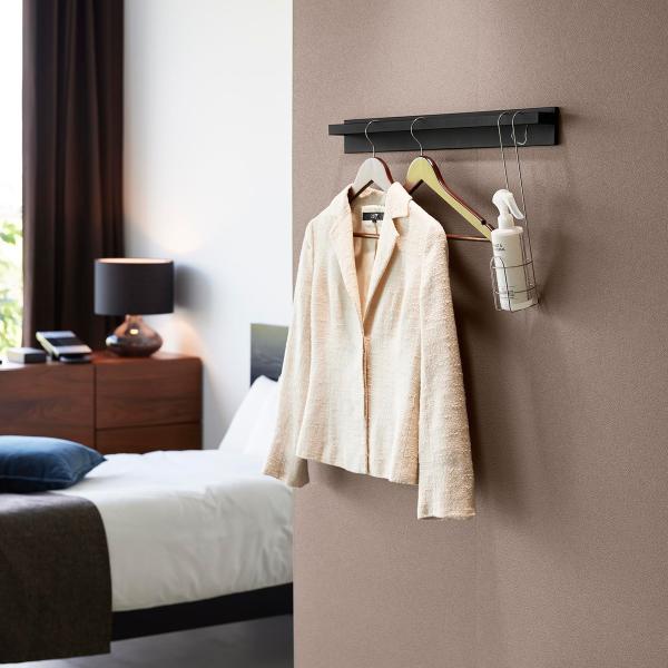 ハンガーバー tower タワー 壁付けハンガーバー ハンガーラック 壁付け 壁掛け ハンガーパイプ...