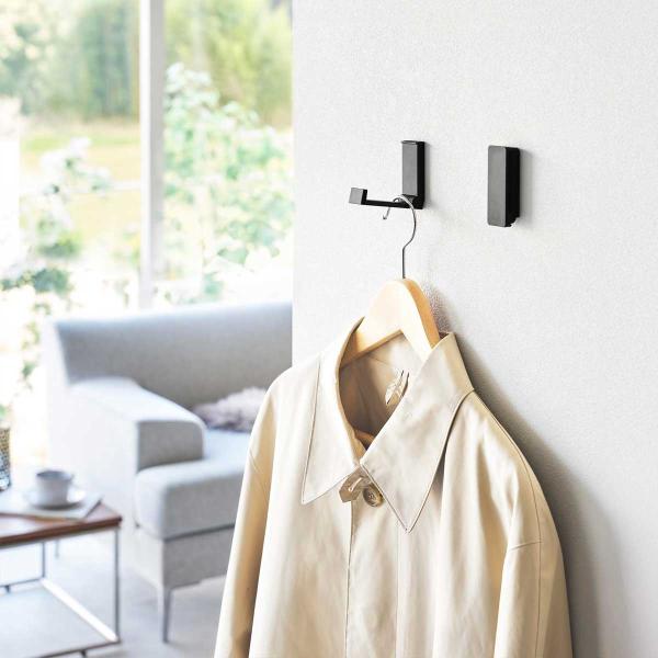 コートハンガー tower タワー 壁付け折り畳みフック 2個組 コートフック 帽子フック コートフ...