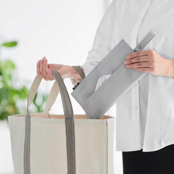 ティッシュケース tower タワー くず入れ付き折りたためる携帯ティッシュケース 引っ掛け 車内 ...