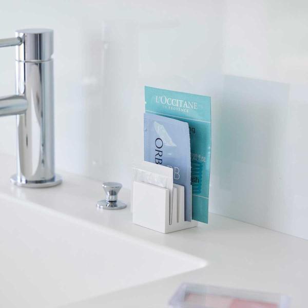 パウチスタンド tower タワー パウチスタンド 化粧品サンプル 洗面グッズ 山崎実業 正規品 1...