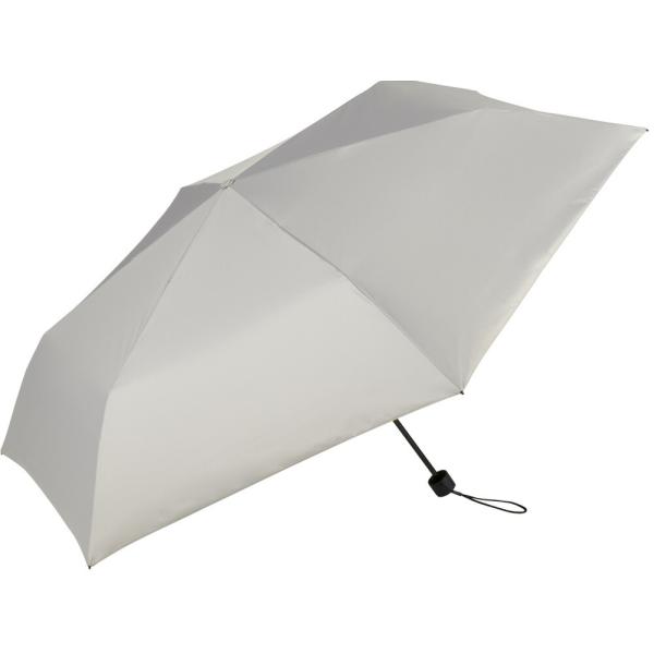 ビコーズ オールウェザーライト プレーンカラー ミニ グレー 灰色 ホワイト系 傘 メンズ レディー...