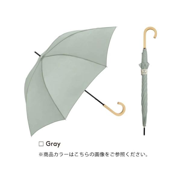 ビコーズ リペット ネイチャーカラー グレー 灰色 ホワイト系 傘 メンズ レディース ユニセックス...